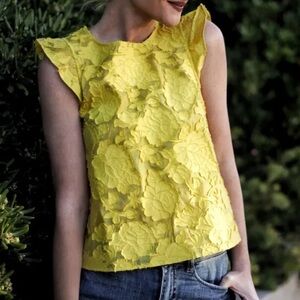 Who What Wear Yellow Top